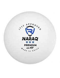 Balles NARAQ ITTF 3*** Premium 40+ Pack 6 2