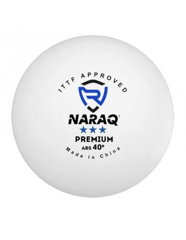 Pelotas NARAQ ITTF 3*** Premium 40+ Pack 6