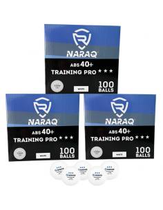 Bolas NARAQ 3**** TRAINING PRO ABS 40+ Pack 300
