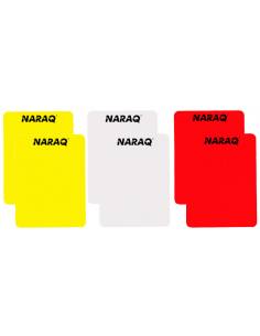 Cartes d'arbitre NARAQ