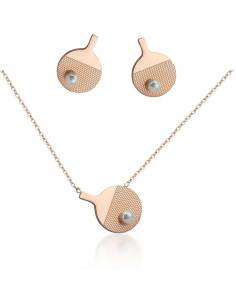 Set Collier et Bouclier INOX NARAQ avec raquette