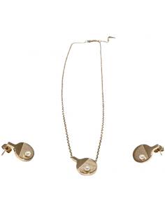 Set Collier et Bouclier INOX NARAQ avec raquette 2