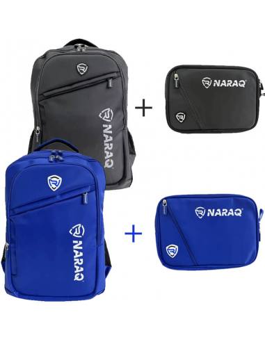 NARAQ Pack Europa mochila + Funda doble