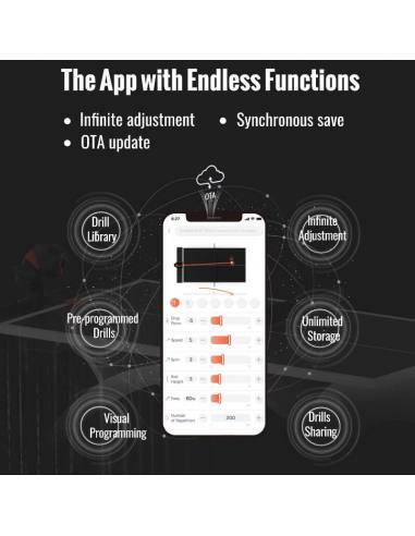 Robot NARAQ RoboPing Omni Pro S + 100 Pelotas