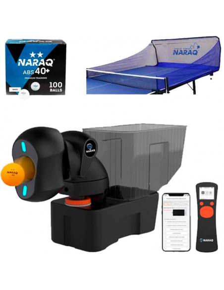 * Pack Robot NARAQ RoboPing NOVA S Pro + Net + 100 Balles