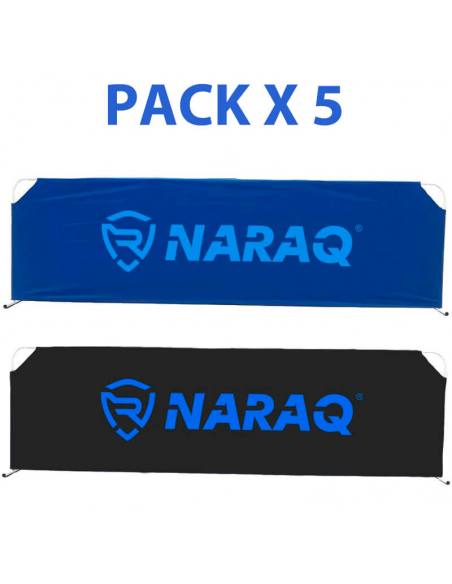 Séparations NARAQ Fullcover Nylon 2,33m. Pack X5