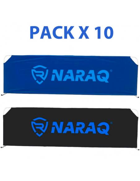 Valla NARAQ Nylon 2,33m Full Cover (reforzada) Pack X10