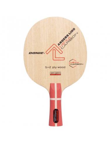 Madera Donic Anders Lind Hexa Carbón