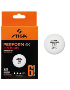 Balles Stiga Perform Premium 40+ *** Pack 6