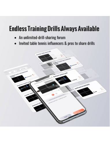 Robot NARAQ RoboPing Halo S Pro App + 100 balles