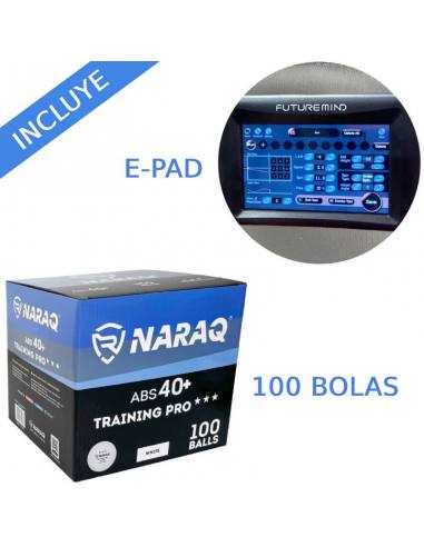 Robot NARAQ RoboPing Halo S Pro App + 100 balles