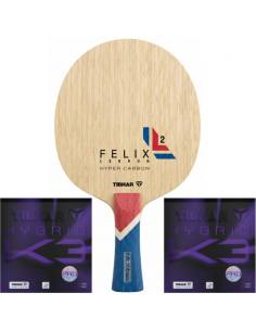 Pack Felix Lebrun Hyper Carbon Inner + Hybrid K3 Pro