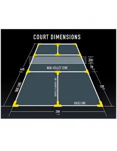 Marqueur de terrain de pickleball NARAQ