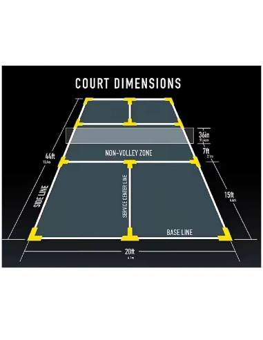 NARAQ Pickleball Field Marker