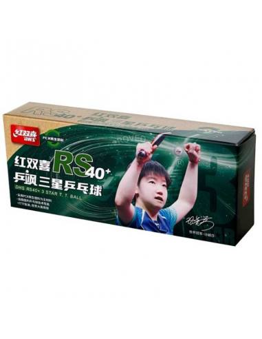 Balle plástique DHS RS40+ 3*** Pack 10