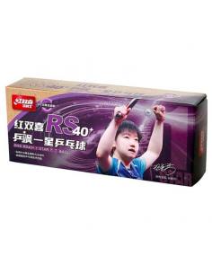 Balle plástique DHS RS40+ 1* Pack 10