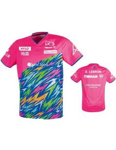 * Camiseta Alexis Lebrun Oficial Tibhar L2 Underbrush rosa
