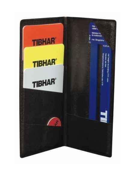 Kit de arbitro con funda Tibhar