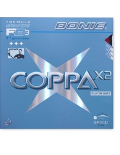 Goma Donic Coppa X2 Platin Soft
