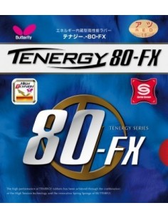 Revêtement  Butterfly Tenergy 80 FX 2