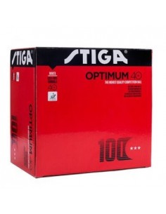 BALLES STIGA 40+ OPTIMUM 3* pack 100