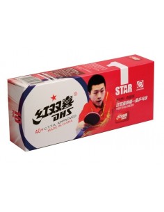 Bolas de plástico DHS 1* 40+ pack 10