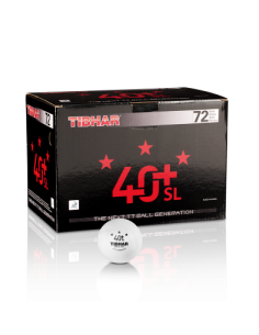 Balles en plastique Tibhar *** 40+ SL Seamless  pack 72