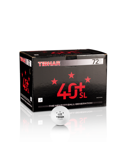 Balls Tibhar *** 40+ SL Seamless Plástico Caja de 72