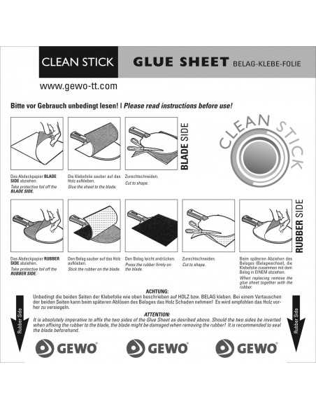 Feuille Autocollante Gewo Glue Sheet