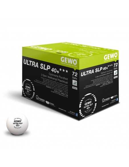 Pelotas  GEWO Ultra SLP 40+ 3***. Pack 6