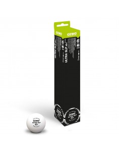 Balles en plastique GEWO Ultra SLP 40+ 3***. Pack 3