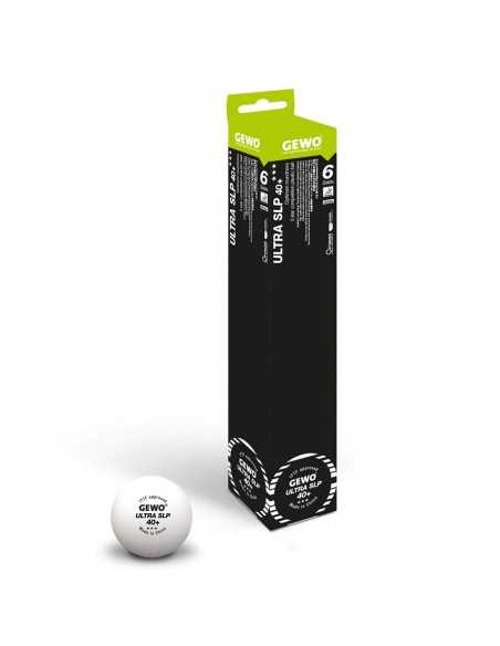Balles en plastique GEWO Ultra SLP 40+ 3***. Pack 3