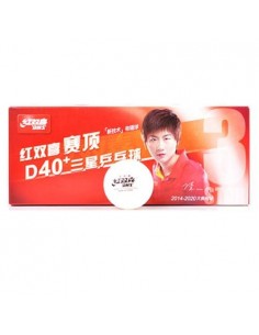 Balle plástique  DHS D40+ 3***  Pack 10 (seam)