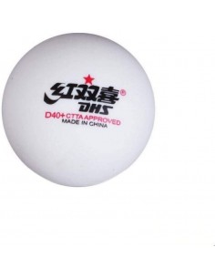 Bolas de plástico DHS D40+ 1*  Pack 10 (seam) 2