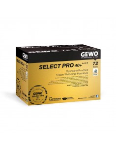 Balles GEWO Select Pro 40+ *** ABS Pack 72