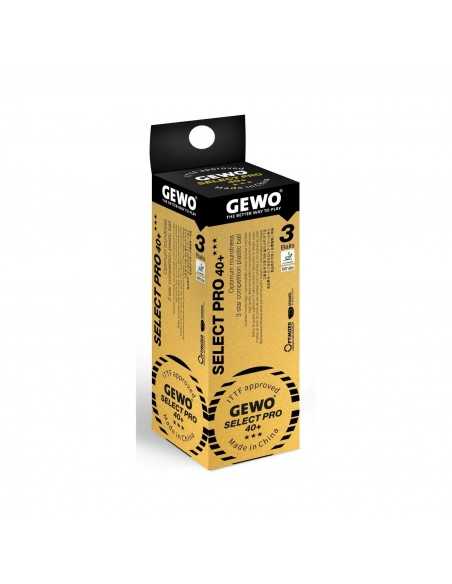 Balles GEWO Select Pro 40+ *** ABS Pack 3