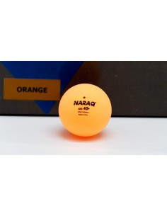 Balle plastique NARAQ 1* Basic Training 40+ ABS pack 300 Orange 2
