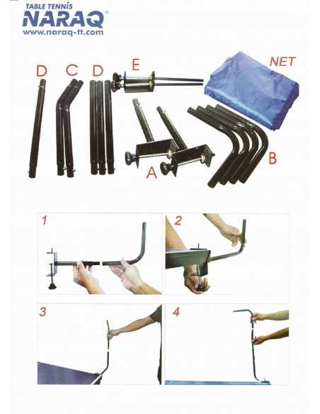 NARAQ PRO-Training Net filet récupérateur