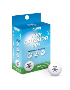 Pelotas GEWO AWR Outdoor 40+ ball pack 6