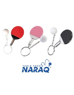 NARAQ keychain racket with ball