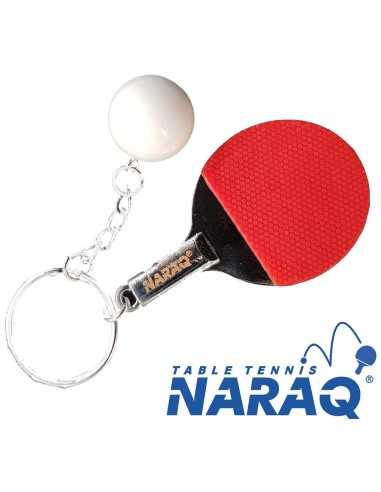 NARAQ keychain racket with ball