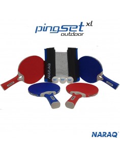 NARAQ PingSet Outdoor XL - 4 raquettes 2