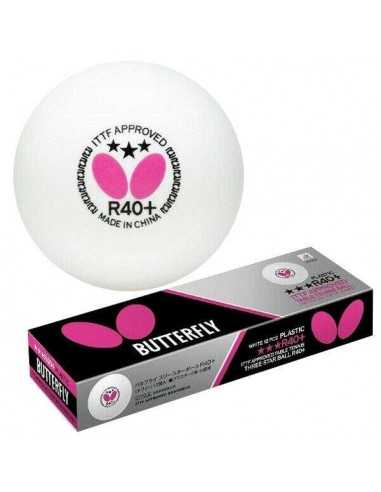 Butterfly balle R40+ 3*** pack 12