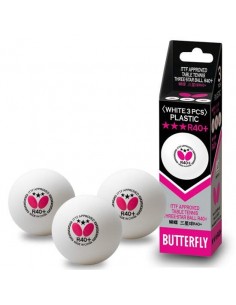Butterfly balle R40+ 3*** pack 3
