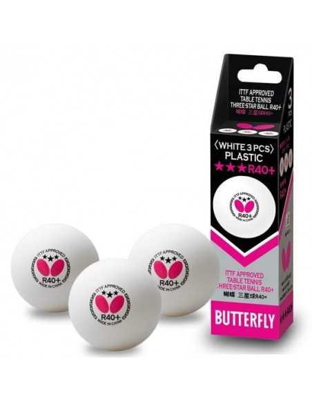 Pelotas Butterfly R40+ 3*** pack 3