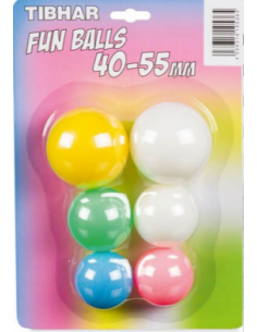 Pelotas Tibhar Fun Balls Bicolor