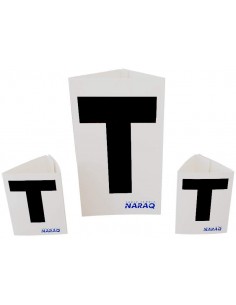 Cartes d'arbitre NARAQ TIME OUT