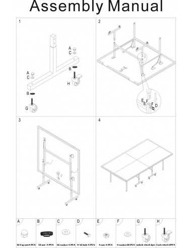 Table NARAQ PREMIUM-PRO Roller