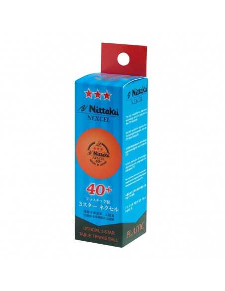 Nittaku pelotas Nexcel 40+ 3*** Pack 3