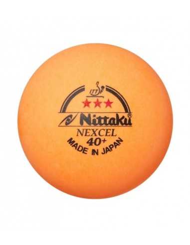Pelotas Nittaku Nexcel 40+ 3*** Pack 3